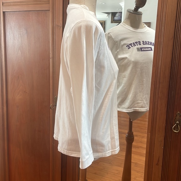 Vtg Nike Kansas State Wildcats T-shirt long sleeve white size 12–14 M boys girls - Picture 2 of 7